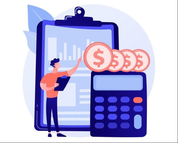 Income statement vector concept metaphor